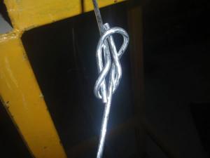   Alambre de enganche rápido (Quick Link) para amarrar fardo  