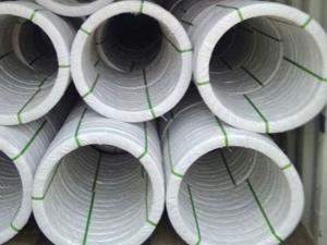   Alambre ovalado, con revestimiento de zinc  