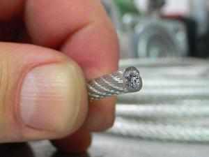  Cable de acero revestido 