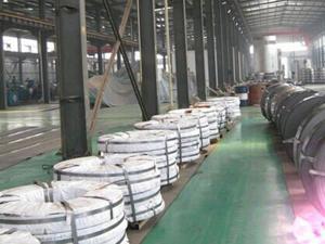 Bandas de acero galvanizadas