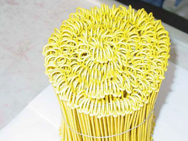   Alambre de amarre de doble bucle  