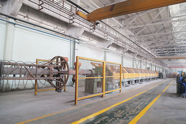 Línea de trefilado de alambre