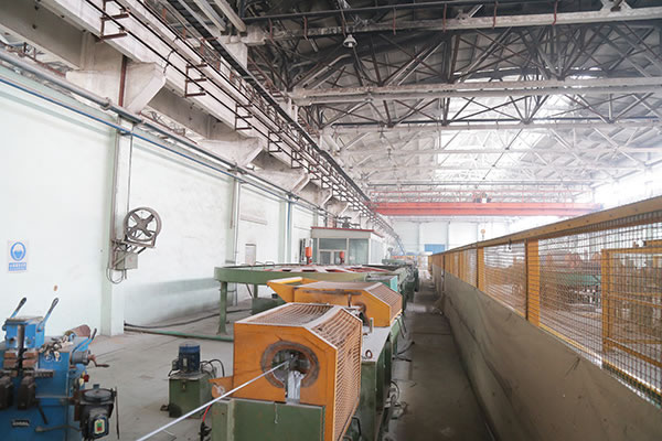 Línea de producción de alambre de acero pretensado