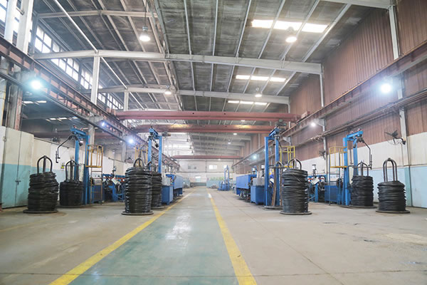 Línea de trefilado de alambre